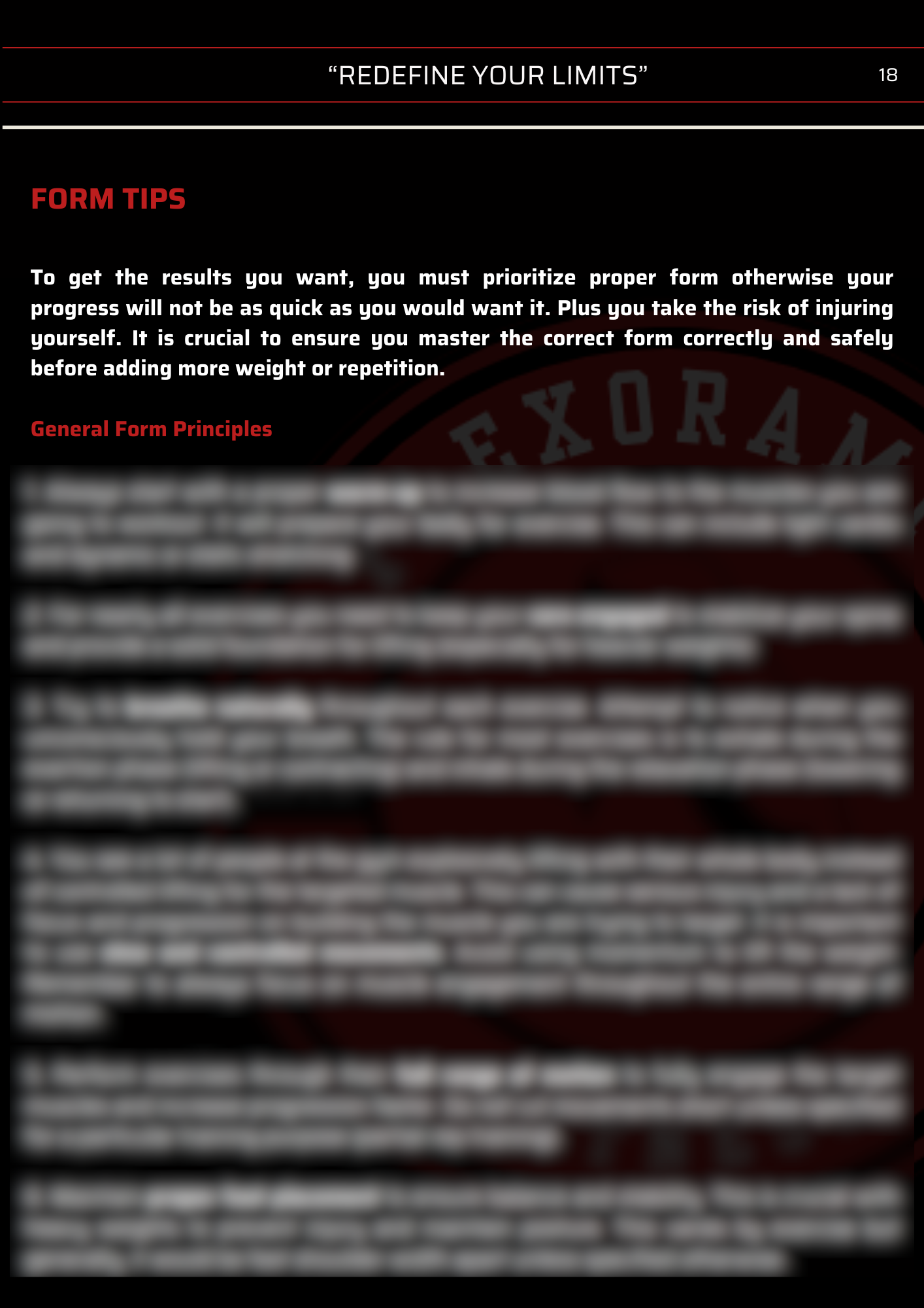 Form tips
