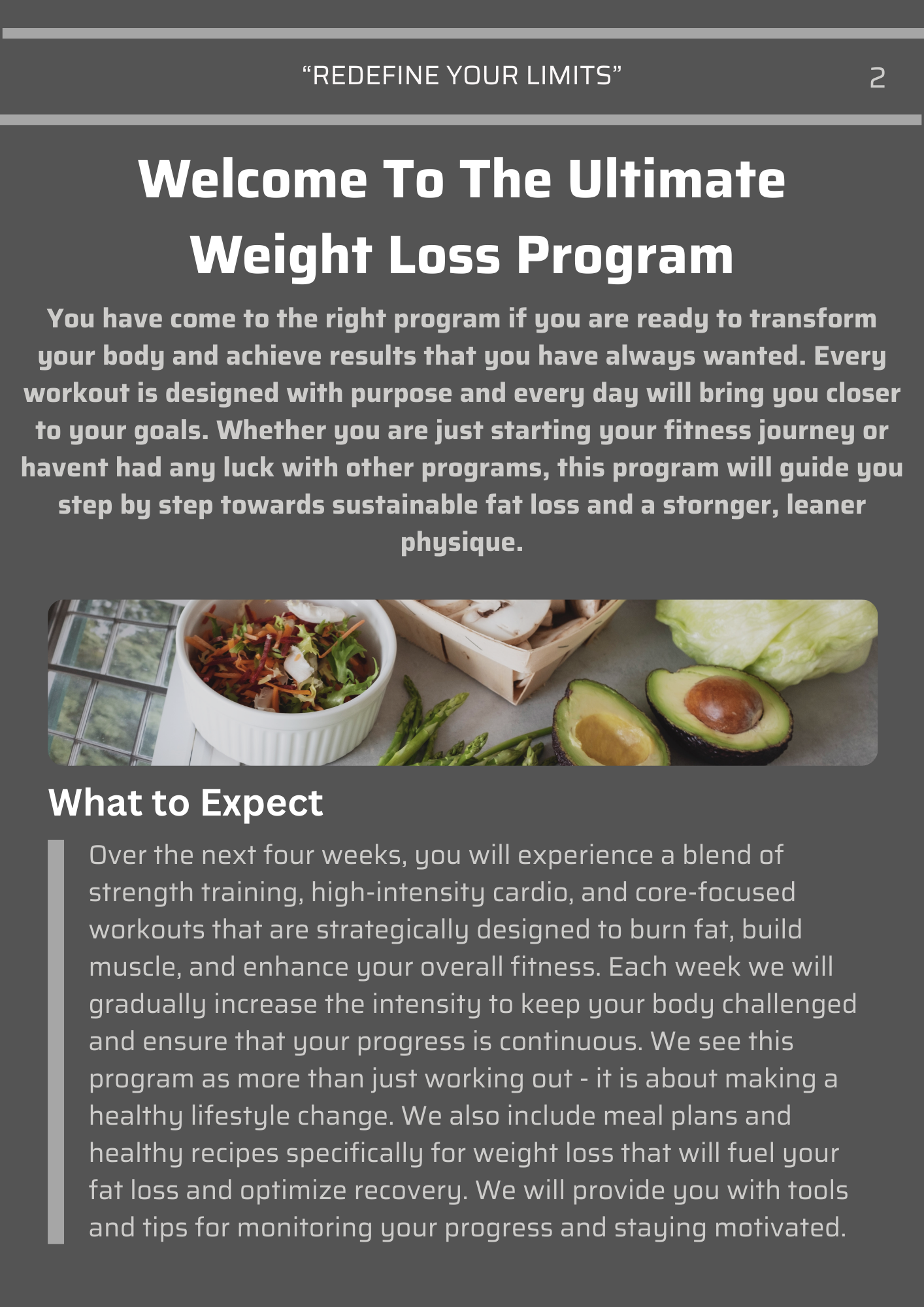 Weight Loss Welcome