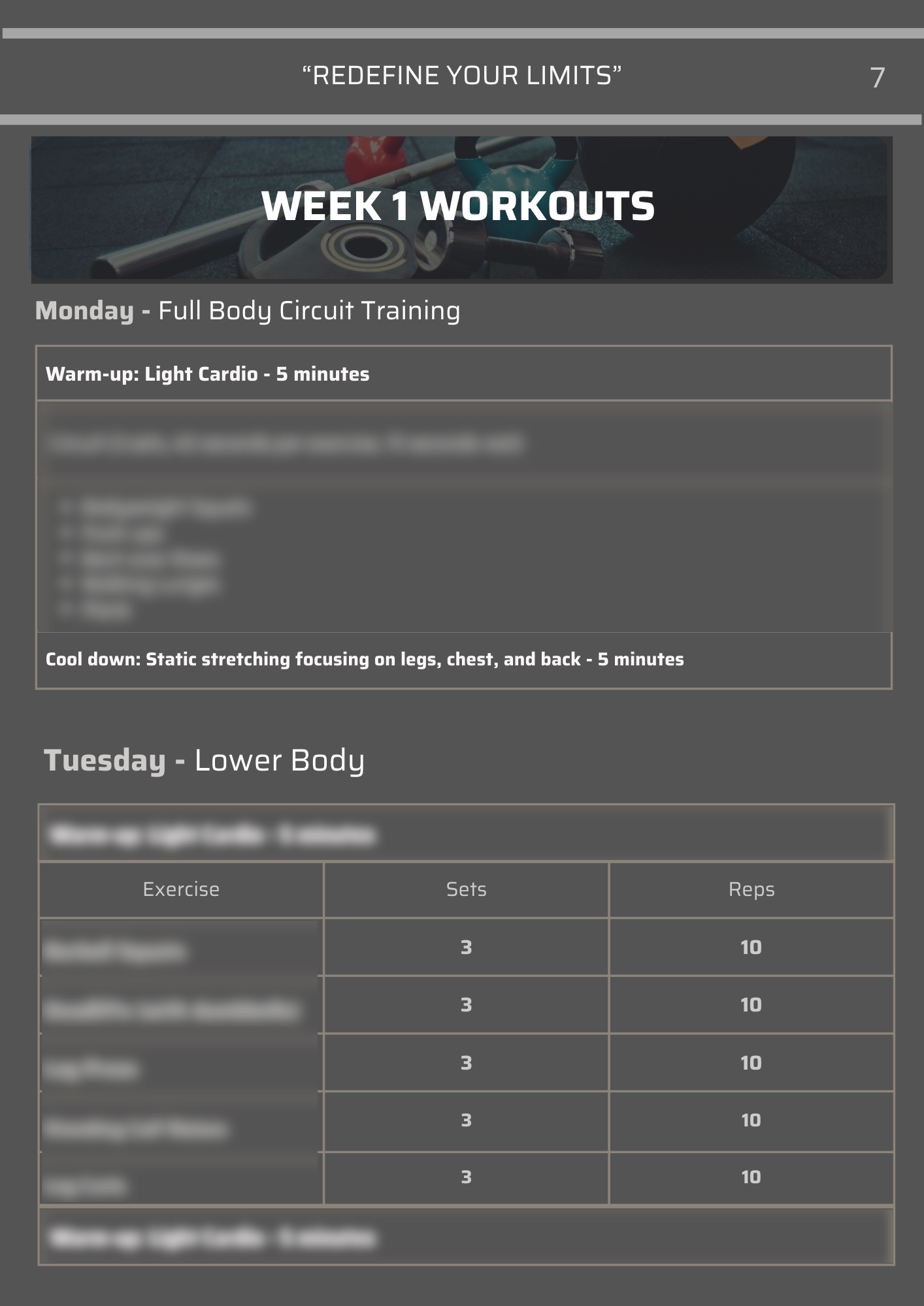 Weight Loss Workouts